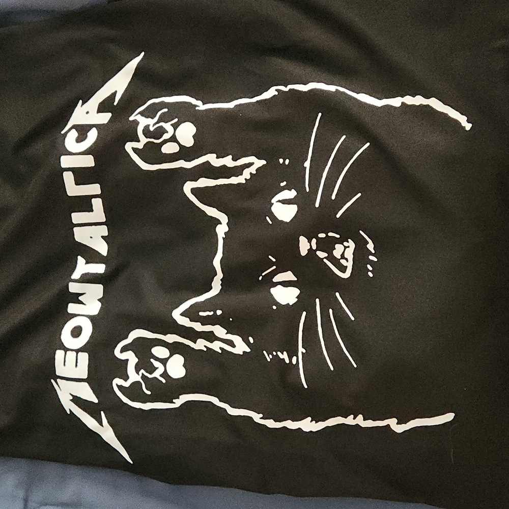XL Men's Funny Cat T- shirt